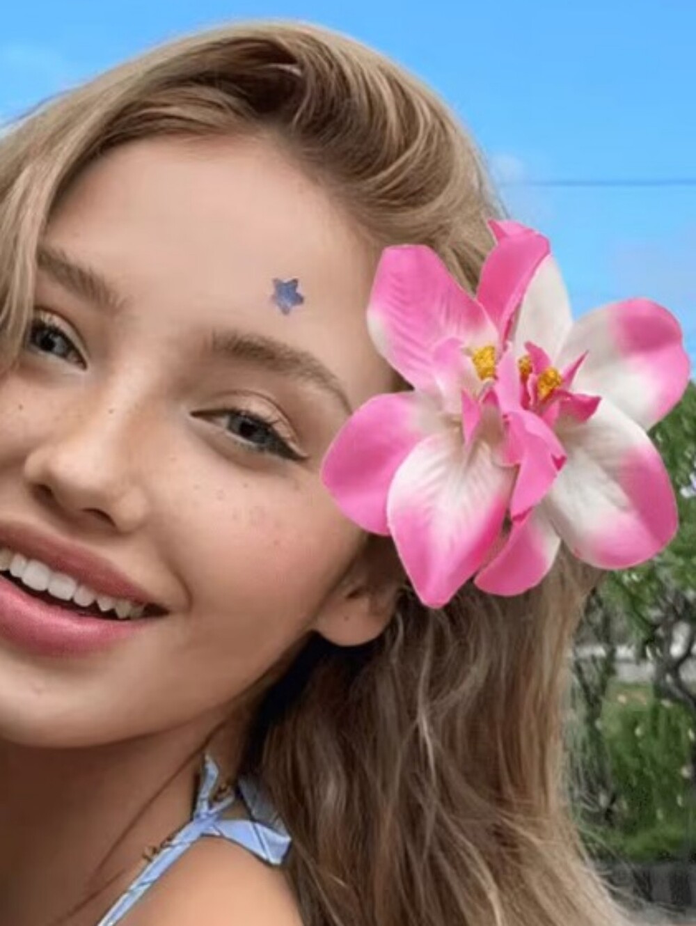 Rockabilly Flower Hair Clip